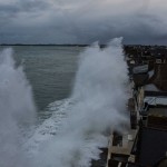 Photos grandes marée à Saint-Malo avec Easy ride