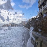 Photos grandes marée à Saint-Malo avec Easy ride