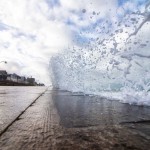 Photos grandes marée à Saint-Malo avec Easy ride