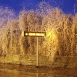 Photos grandes marée à Saint-Malo avec Easy ride