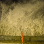 Photos grandes marée à Saint-Malo avec Easy ride