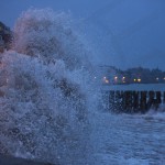 Photos grandes marée à Saint-Malo avec Easy ride