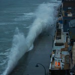 Photos grandes marée à Saint-Malo avec Easy ride