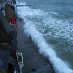 Photos grandes marée à Saint-Malo avec Easy ride