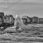 Les images et les photos de la tempête en bretagne pétra, ulla , dirk