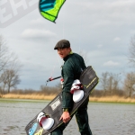 Le kitesurf est dans le pré