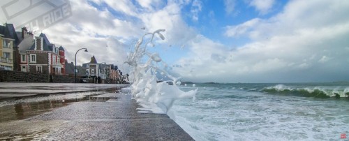 Vente et achat pster cadre dibond de photo en Bretagne en tempête