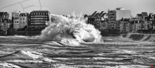 Photos marée du siècle