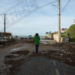 Photo de la Plage du pont pendant les tempêtes Pétra-dirk-Qumaira et les grandes marées